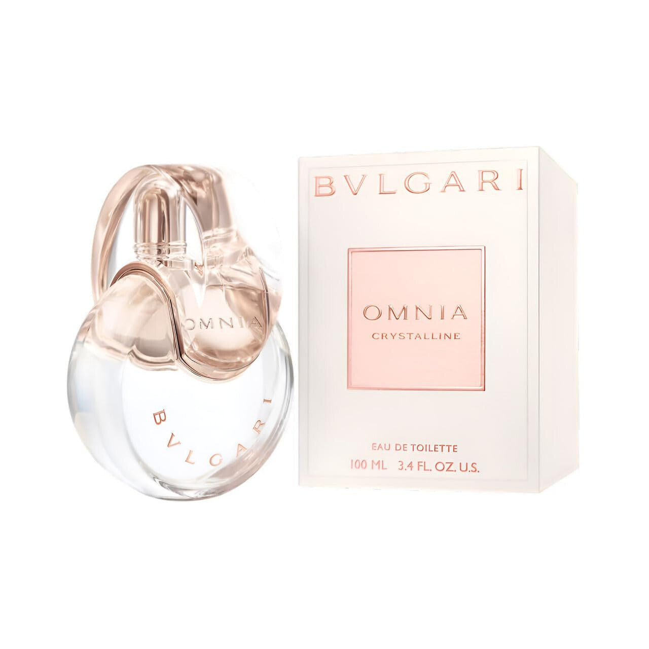 Bvlgari omnia crystalline 3.4 eau de toilette spray for women.