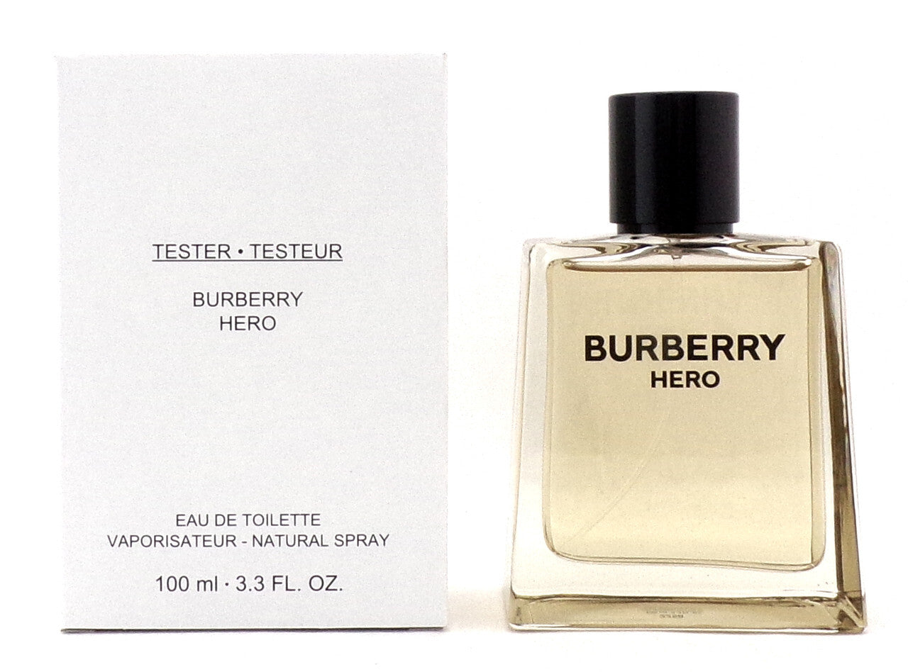 Burberry hero tester 3.3 eau de toilette spray for men