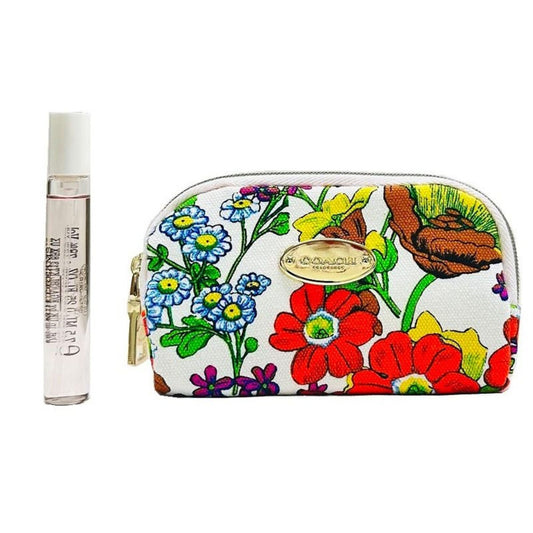 COACH DREAMS 2 PCS SET FOR WOMEN: 0.25 EAU DE PARFUM SPRAY + POUCH