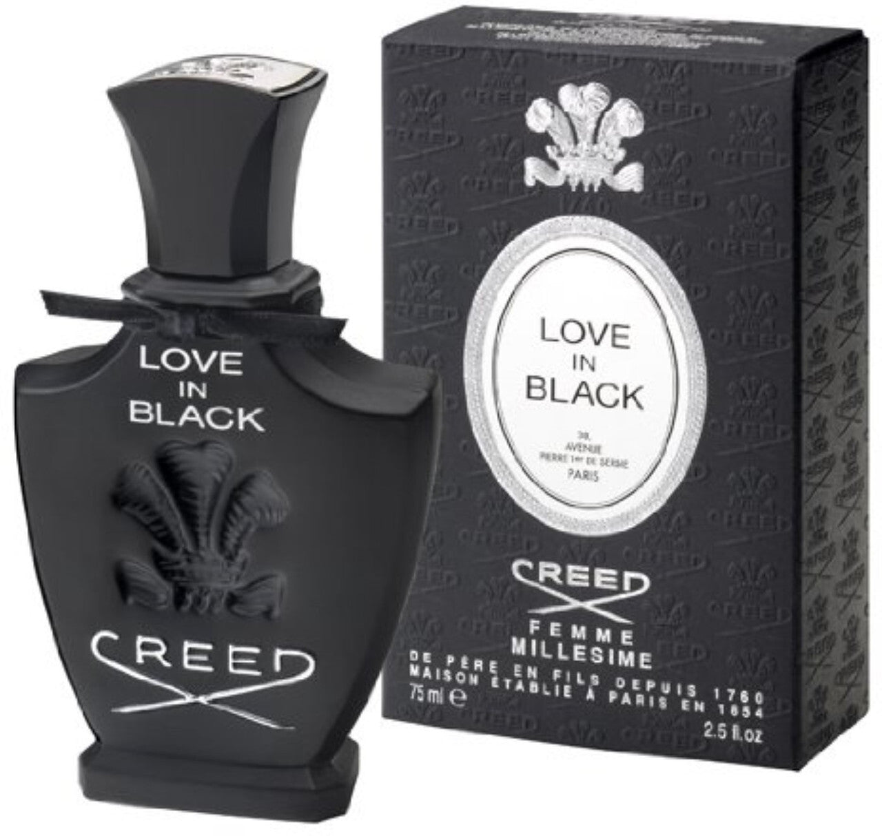 Creed love in black 2.5 eau de parfum spray for women