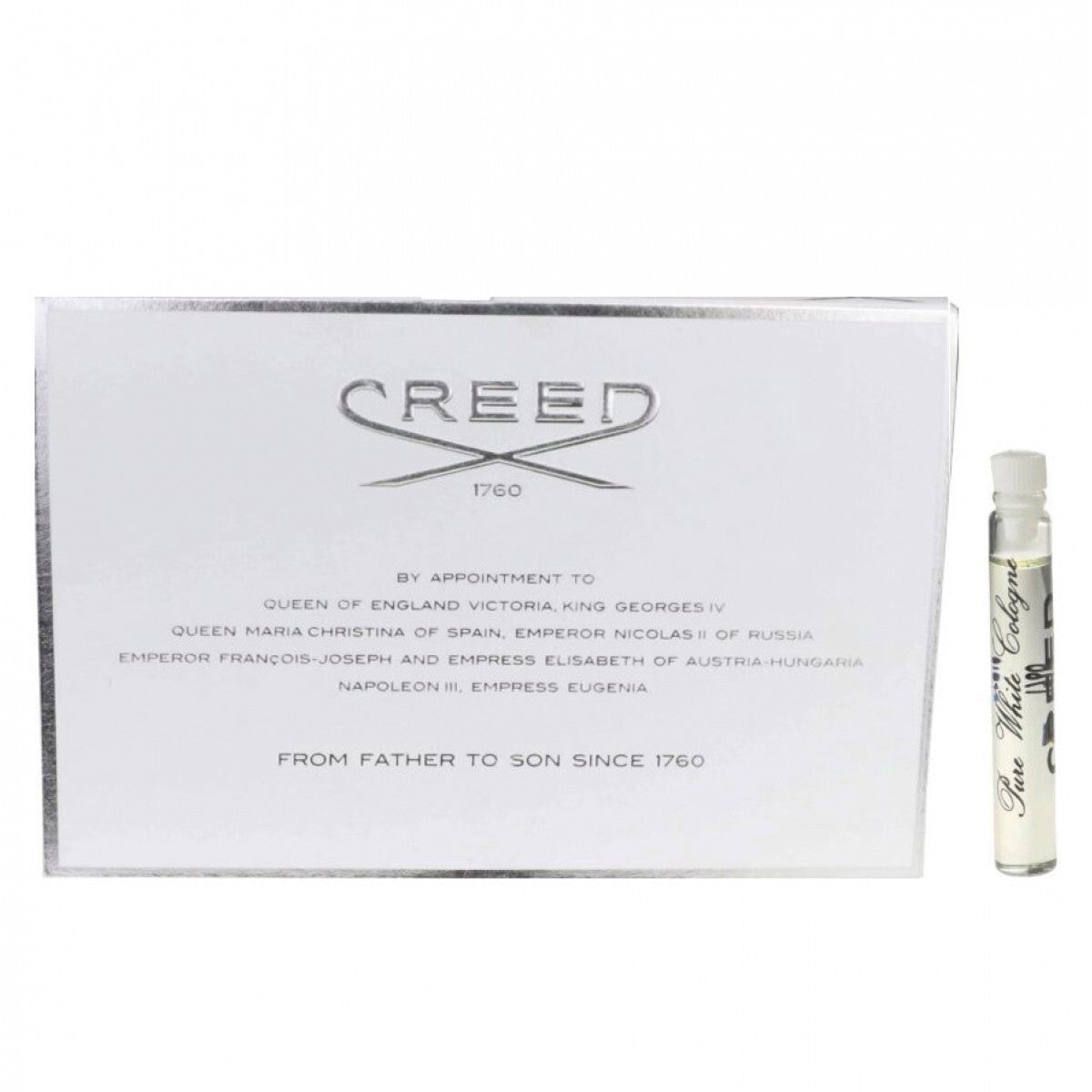 Creed pure white cologne 0.08 oz eau de parfum vial