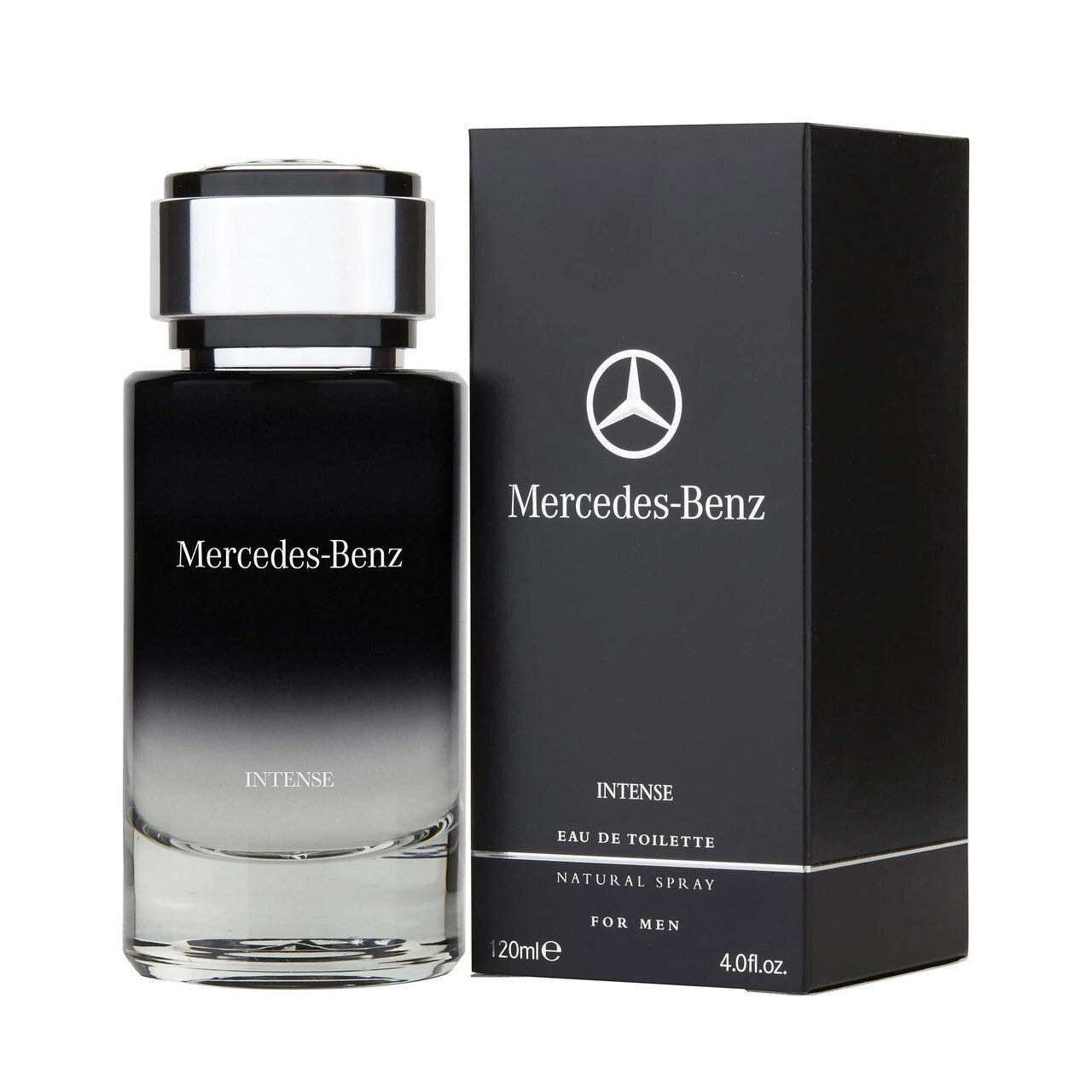 Mercedes-benz intense 4 oz eau de toilette spray for men.
