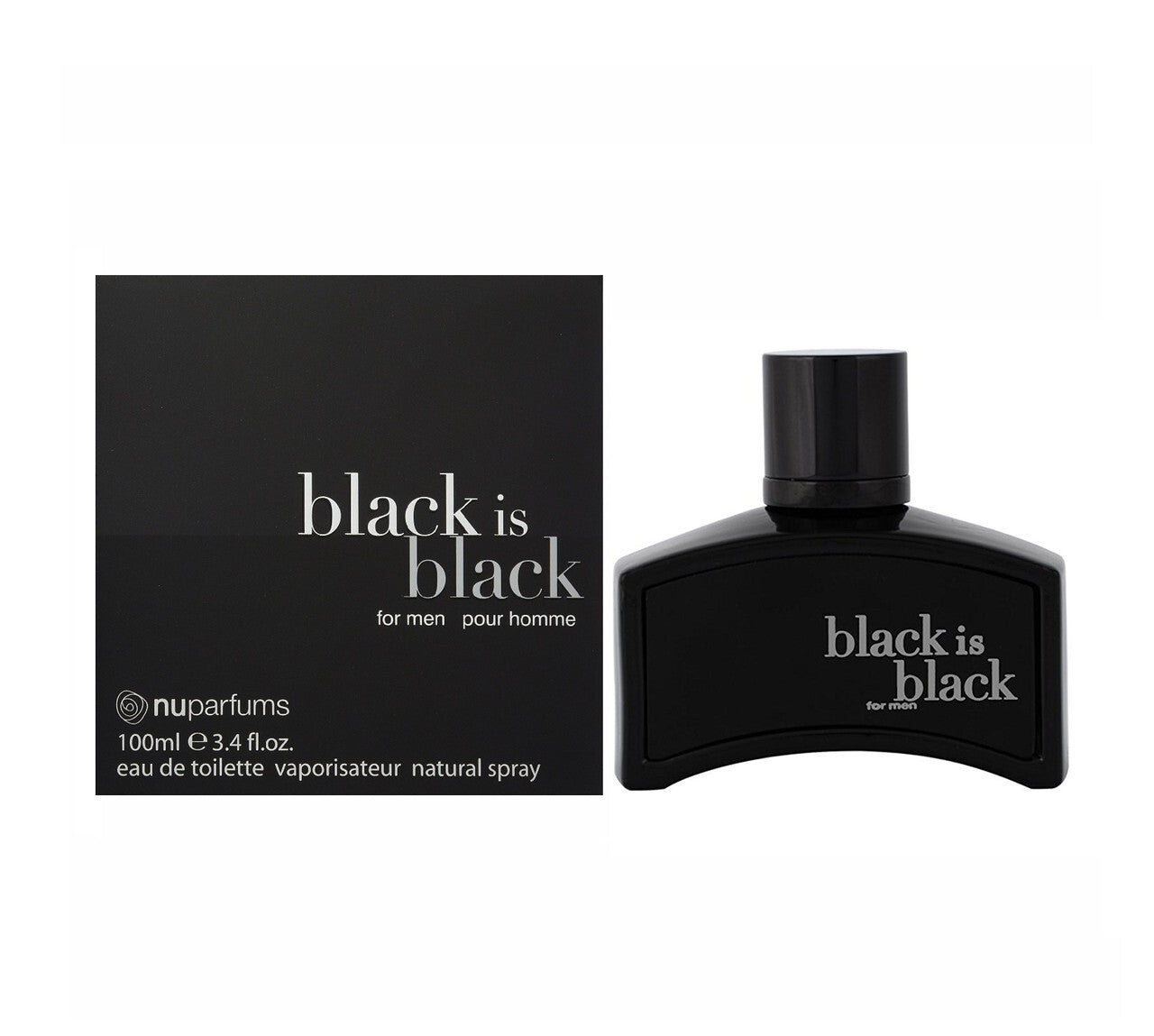 Black is black 3.4 eau de toilette spray for men